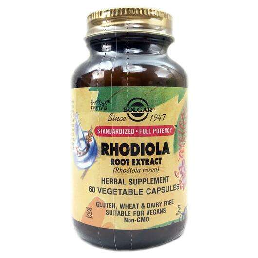 Фото товару Rhodiola Root Extract 60 Vegetable Capsules