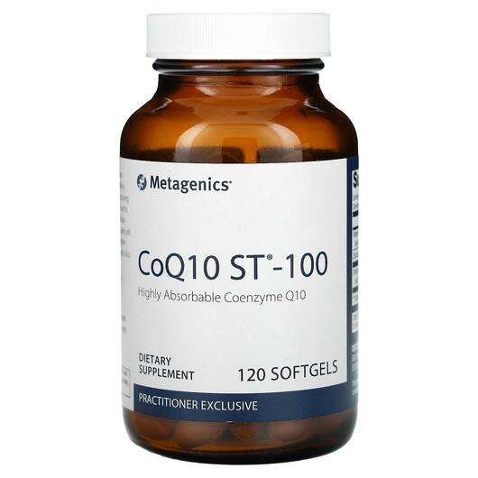 Основное фото товара Metagenics, Убихинон, CoQ10 ST-100, 120 капсул