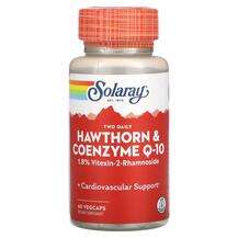 Solaray, Коэнзим Q10, Two Daily Hawthorn & Coenzyme Q-10, ...