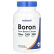 Фото товара Nutricost, Бор, Boron 10 mg, 240 капсул