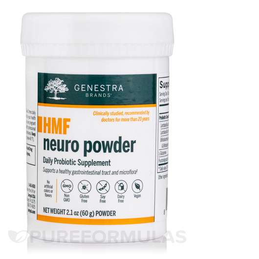 HMF Neuro Powder, Підтримка роботи мозку, 60 г