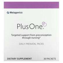 Metagenics, Plus One Daily Prenatal Packs, Мультивітаміни для ...