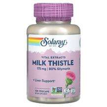 Solaray, Расторопша, Vital Extracts Milk Thistle 175 mg, 120 к...