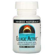 Source Naturals, Ellagic Active 300 mg 60, Ellagic Active 300 ...
