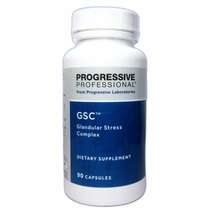 Progressive Labs, Поддержка стресса, GSC Glandular Stress Comp...