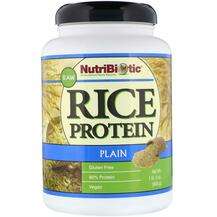 NutriBiotic, Raw Rice Protein Plain, 600 g