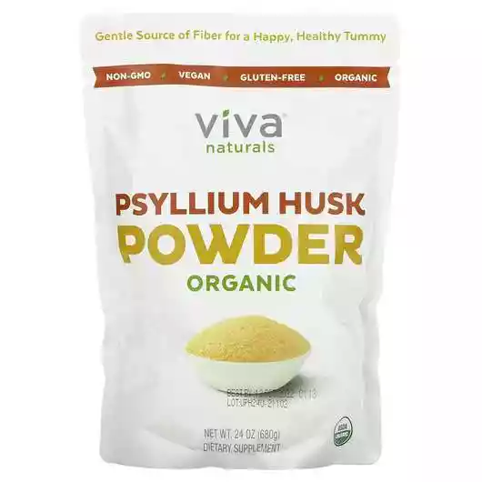 Фото товару Organic Psyllium Husk Powder 680 g