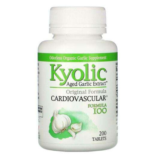 Основне фото товара Kyolic, Cardiovascular Formula 100, Комплекс для серця та суди...