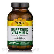 Country Life, Buffered Vitamin C 1000 mg with Bioflavonoids, В...