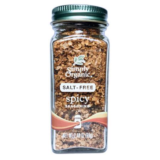 Основное фото товара Simply Organic, Пряная приправа без соли, Spicy Seasoning Salt...