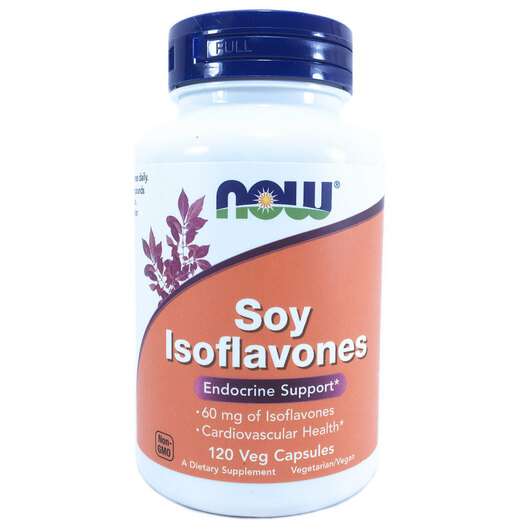 Soy Isoflavones, Соєві Ізофлавони 60 мг, 120 капсул