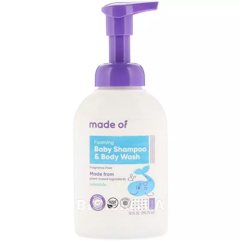 Foaming Baby Shampoo Body Wash Fragrance Free 295 74 Mad