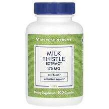 The Vitamin Shoppe, Milk Thistle Extract 175 mg, Розторопша, 1...