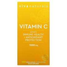 Viva Naturals, Vitamin C 1000 mg, Вітамін C, 250 капсул