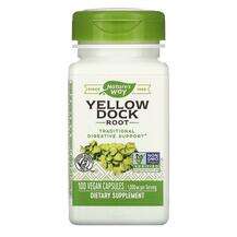 Nature's Way, Yellow Dock Root 500 mg, 100 Vegetarian Capsules