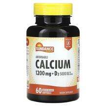 Sundance Vitamins, Кальций, Absorbable Calcium + D3, 60 Quick ...