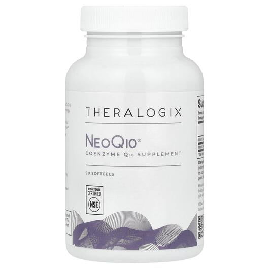 Основне фото товара Theralogix, NeoQ10, Коензим CoQ10, 90 капсул