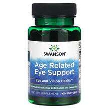 Swanson, Age Related Eye Support, Підтримка здоров'я зору, 60 ...