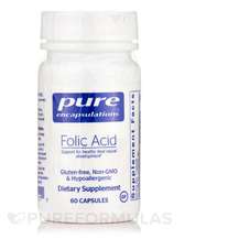 Вітамін B9 Фолієва кислота Folic Acid Pure 60 капсул