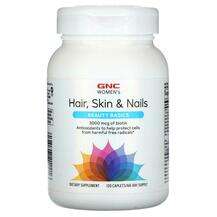 GNC, Women's Hair Skin & Nails Beauty Basics, Шкіра нігті ...