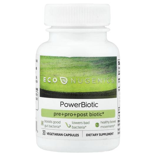 Основное фото товара Econugenics, Пребиотики, PowerBiotic, 30 капсул