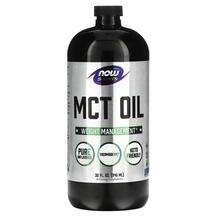 Sports MCT Oil MCT Масло NOW 946 мл