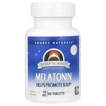 Sleep Science Melatonin 10 mg Мелатонин Source