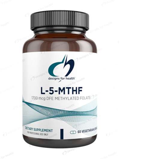 L-5-MTHF 1700 mcg DFE 1 mg, Левомефолієва кислота, 60 капсул