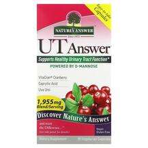 Nature's Answer, Д-манноза, UT Answer 1955 mg, 90 капсул