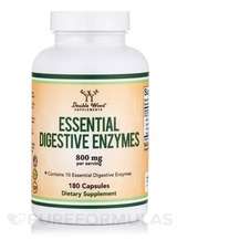 Double Wood, Essential Digestive Enzymes 800 mg, Основні ферме...