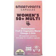 SmartyPants, Women's 50+ Multi, Мультивітаміни для жінок, 30 к...
