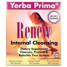 Yerba Prima, Программа очистки для женщин, Women's Renew, 3 пр...