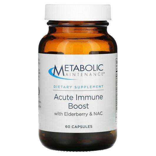 Основное фото товара Metabolic Maintenance, Поддержка иммунитета, Acute Immune Boos...