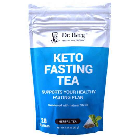 Keto Fasting Tea Sweetened, Контроль ваги, 63 г
