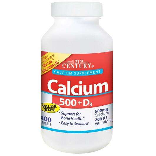 Calcium 500 D3, Кальцій 500 мг з D3, 400 капсул