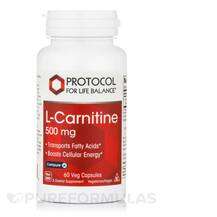 L-Carnitine 500 mg L-Карнитин Protocol for Life