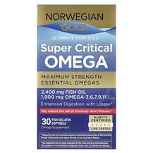 Super Critical Omega Orange Flavor Омега 3 Renew