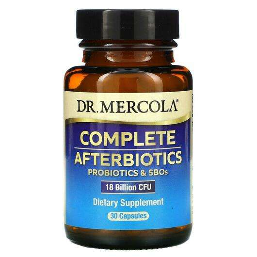 Основное фото товара Dr. Mercola, Пробиотики и SBO, Complete Afterbiotics 18 Billio...