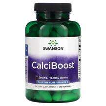 Swanson, Кальций с витамином D3, CalciBoost, 120 капсул