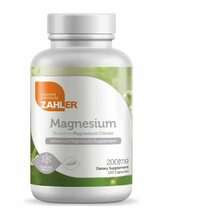 Zahler, Магний, Magnesium 200 mg, 120 капсул