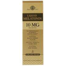 Solgar, Liquid Melatonin 10 mg, Мелатонін Вишня, 59 мл