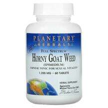 Planetary Herbals, Horny Goat Weed Full Spectrum 1200 mg, 60 T...