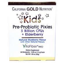 California Gold Nutrition, Пребиотики, Kids Pre-Probiotic, 30 ...