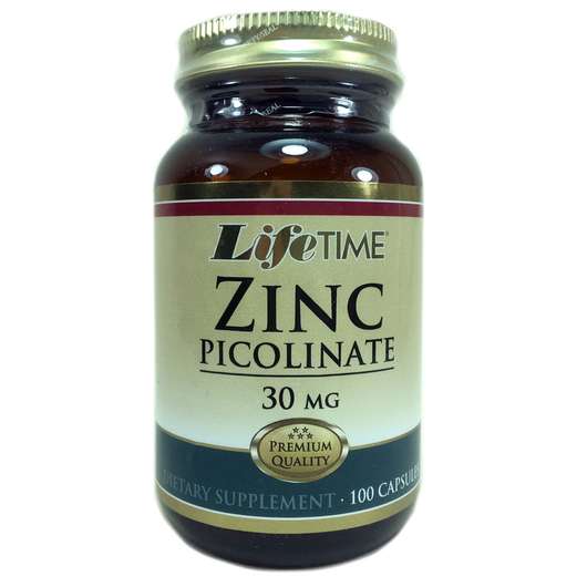 Zinc Picolinate 30 mg, Піколінат Цинку 30 мг, 100 капсул