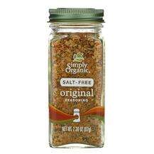 Simply Organic, Специи, Original Seasoning Salt-Free, 67 г