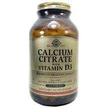 Calcium Citrate with Vitamin D3, Цитрат кальцію + D3, 240 таблеток