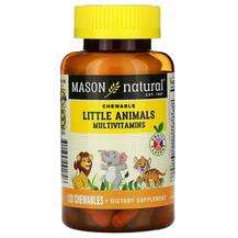 Mason, Little Animals Multivitamins, Мультивітаміни, 120 таблеток