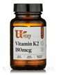 Фото товара Utzy Naturals, Витамин K Филлохинон, Vitamin K2 180 mcg, 60 ка...