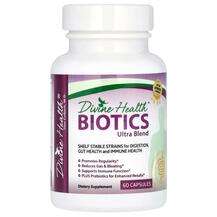 Divine Health, Biotics Ultra Blend, Пробіотики, 60 капсул