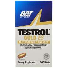 GAT, Testrol Gold ES Testosterone Booster, 60 Tablets